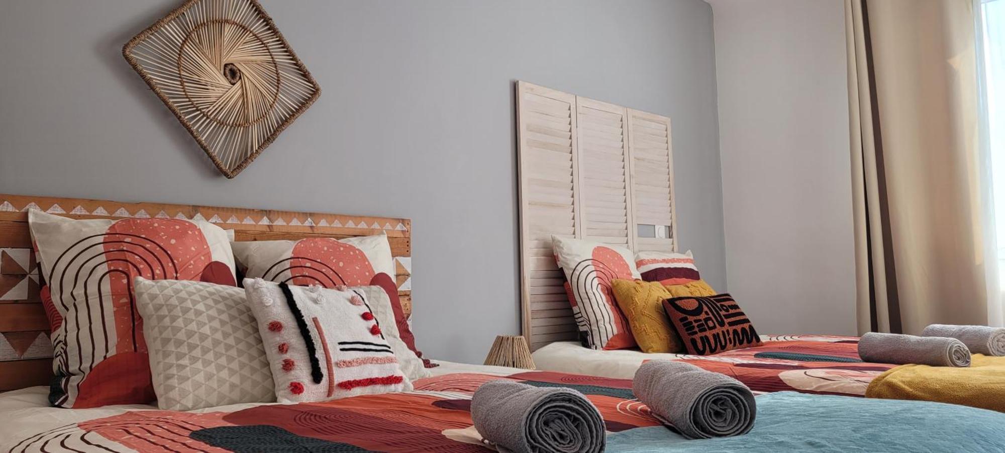 Amja Proche Clinique Saint-Roch Apt 3 Chambres 3 Salles De Bain Parking Gratuit Ideal Famille Groupe Coworking 10 Min Centre Ville 10 Min Plage 5 Min Sortie Autoroute Montpellier Extérieur photo